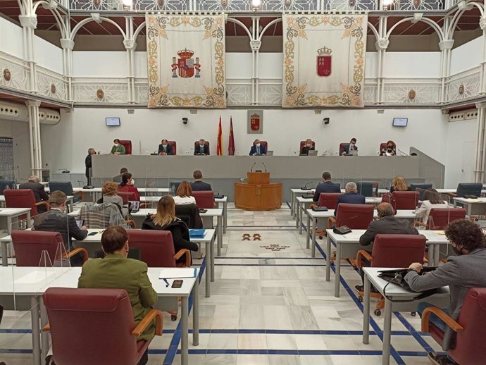 Pleno de la Asamblea Regional de Murcia
