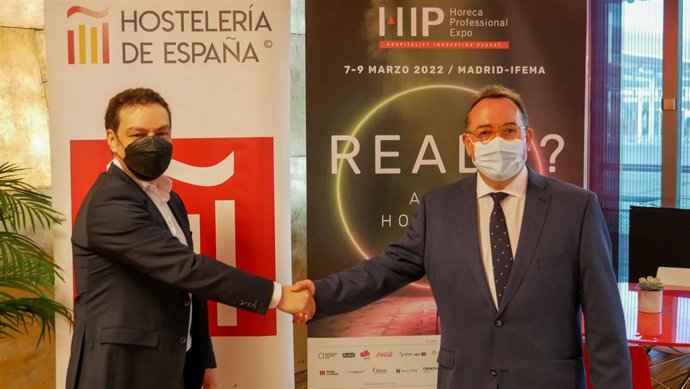 Acuerdo entre Hostelería de España y HIP-Horeca Professional Expo