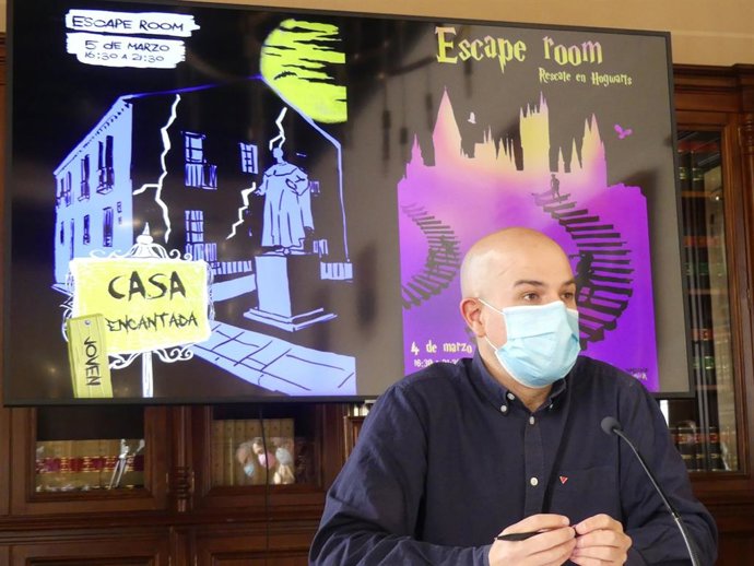 El concejal de Juventud, Ángel Galindo.