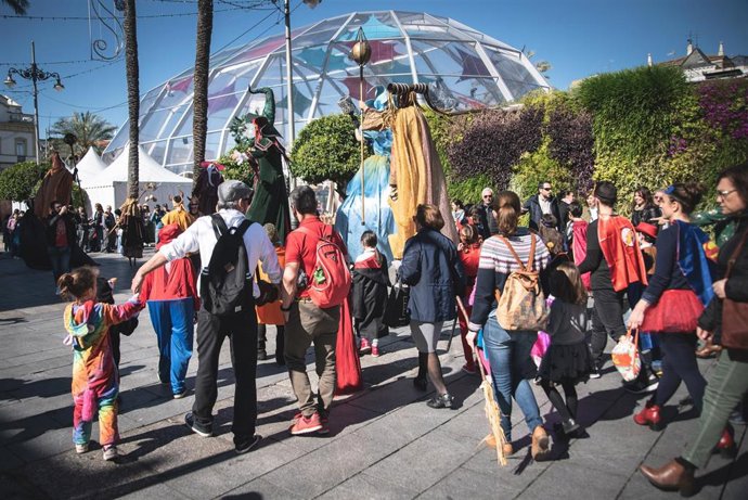 Archivo - Actividades infantiles del Carnaval de Mérida