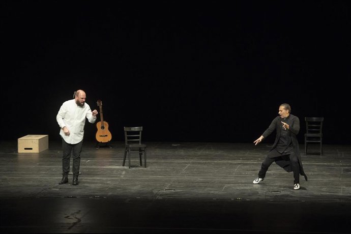 Archivo - Pieza de danza y 'perfomance' titulada 'Mellizo doble', de Israel Galván y Niño de Elche.