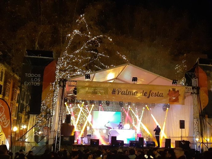 Archivo - Concierto en las fiestas de Sant Sebasti de 2020.