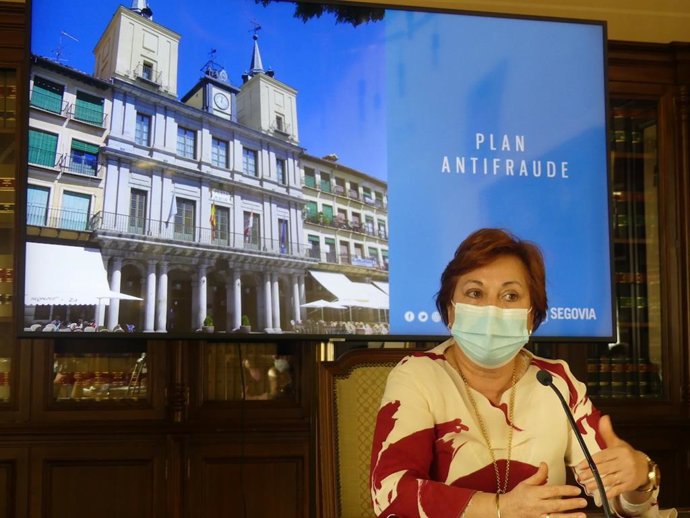 La concejala de Agenda Urbana y Fondos Europeos, Fuencisla Yagüe.