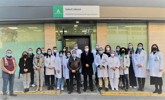 Equipo de profesionales de Prevención Riesgos Laborales y Salud Laboral del Reina Sofía.