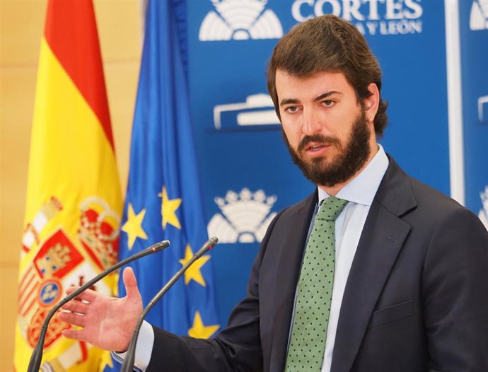 El candidato de Vox, Juan García-Gallardo.