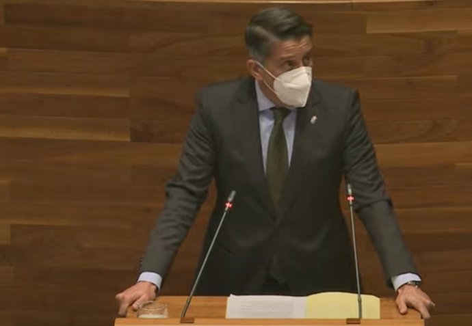 El diputado de Ciudadanos en la Junta General Manuel Cifuentes