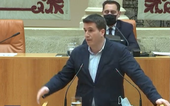 El portavoz adjunto del Grupo Parlamentario Popular, Diego Bengoa