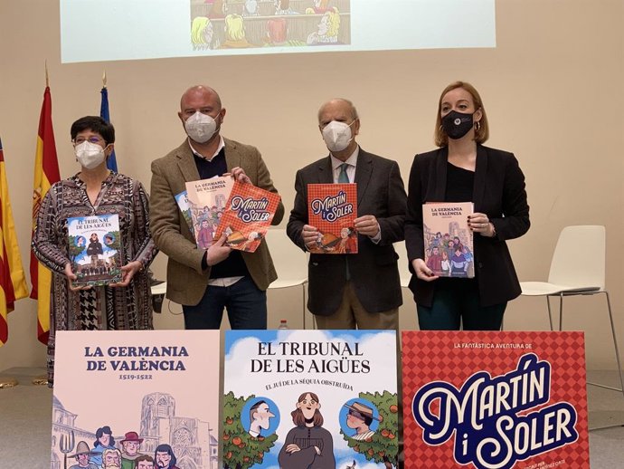 Presentación de los tres nuevos cómics de la colección 'Grfica'