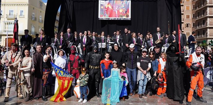 Concierto de bandas del Salón del Cómic