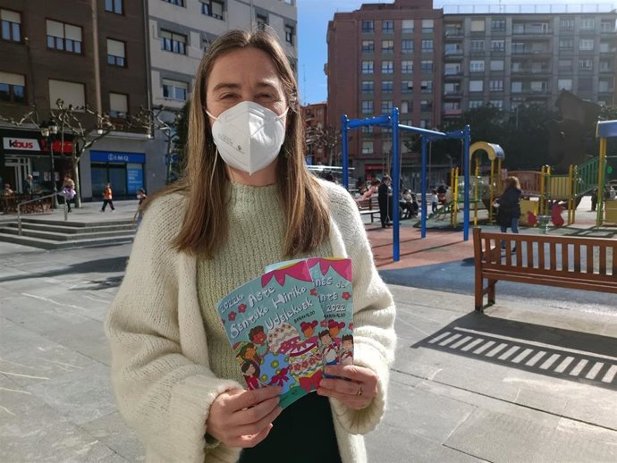 La concejal de Cultura, Educación, Euskera y Juventud de Barakaldo, Nerea Cantero.