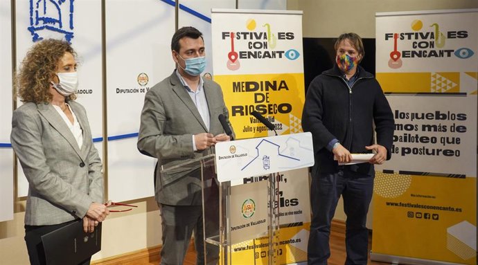 La Diputación de Valladolid presenta Festivales con Encanto de Medina de Rioseco.