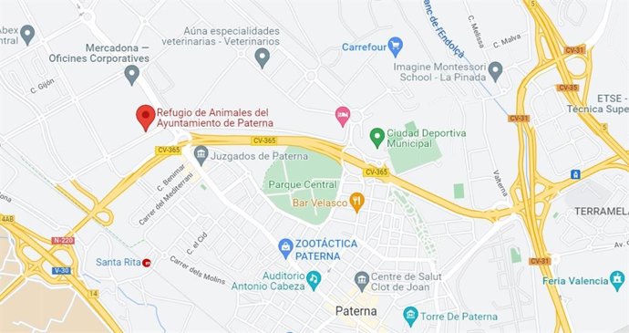 Refugio de animales de Paterna