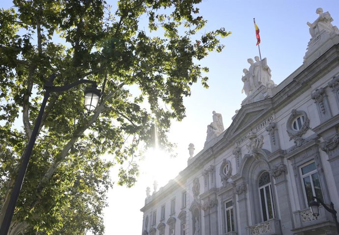 Archivo - La faana del Tribunal Suprem
