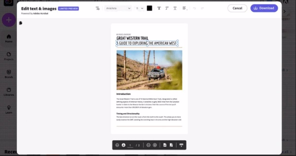 Adobe Creative Cloud Express introduces new quick actions to convert, combine, and organize PDFs