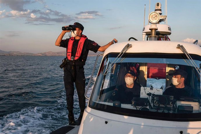 Imagen de archivo de guardacostas turcos