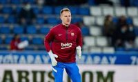 Ter Stegen: "La gente siempre opina, incluso sabe más que yo, siempre doy el máximo"