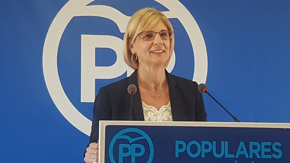 Archivo - María José García Pelayo (PP), en una imagen de archivo.