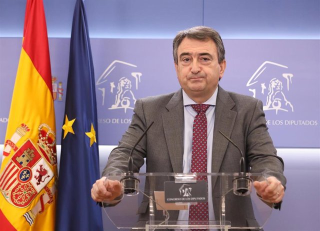 El portavoz del PNV en el Congreso de los Diputados, Aitor Esteban