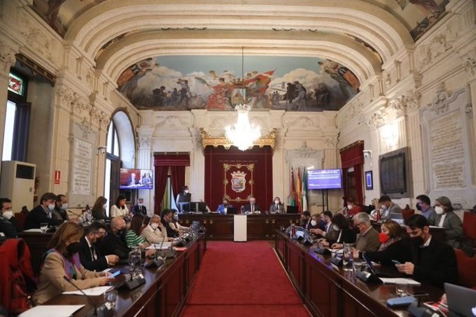 Pleno del Ayuntamiento de Málaga