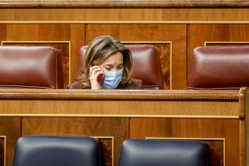 Archivo - La portavoz del Grupo Popular en el Congreso, Cuca Gamarra, en una sesión plenaria en el Congreso de los Diputados