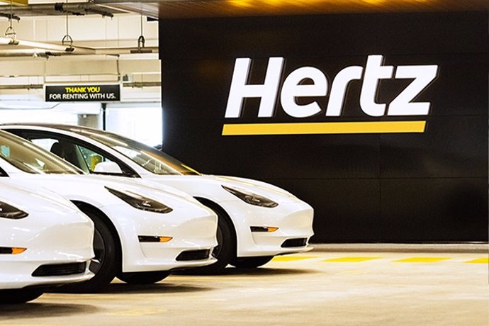 Archivo - Hertz invierte en 100.000 Teslas