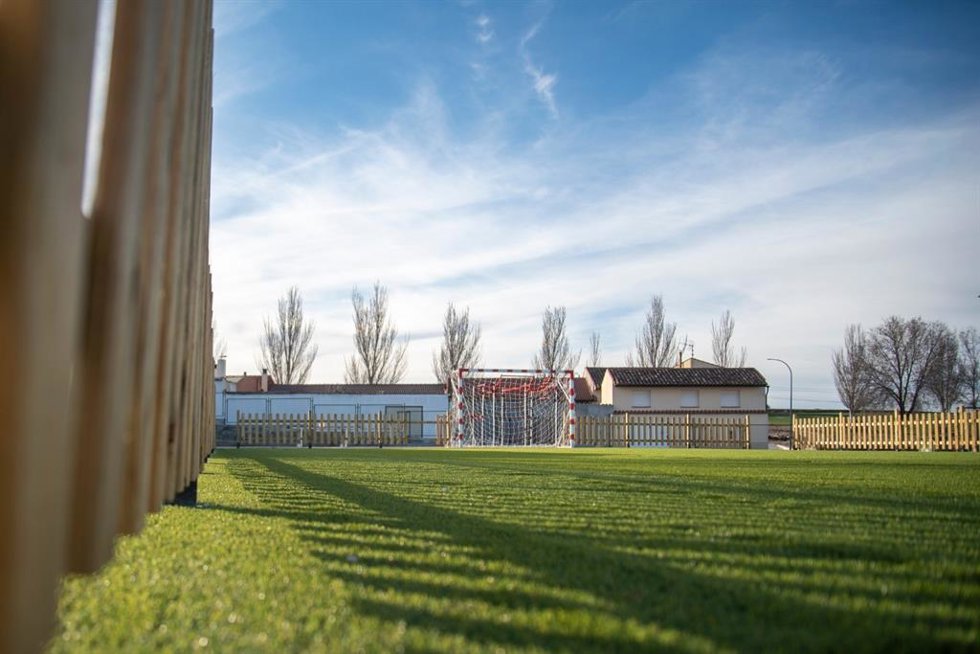 Nuevo parque deportivo de Esguevillas de Esgueva.