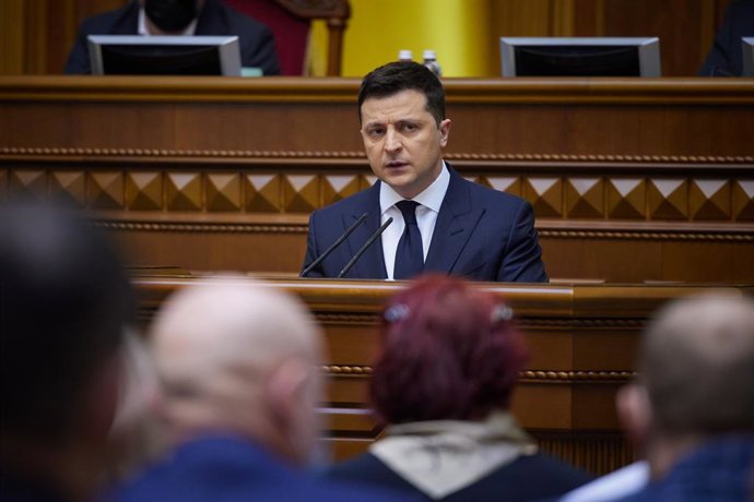 Volodímir Zelenski, president d'Ucrana