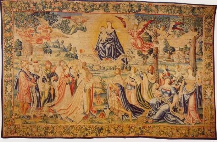 Tapiz 'Salve Regina'.