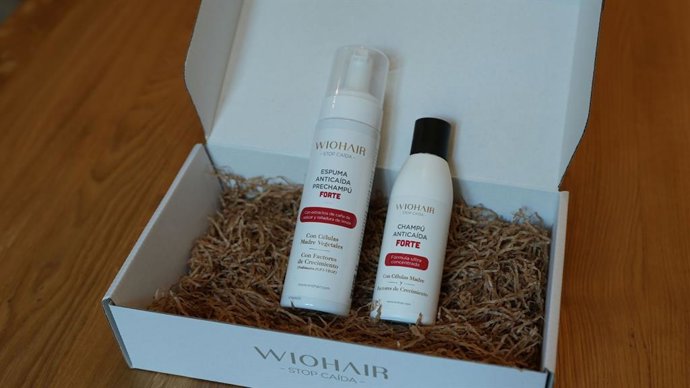 Espuma Prechampú Anticaída de Wiohair.