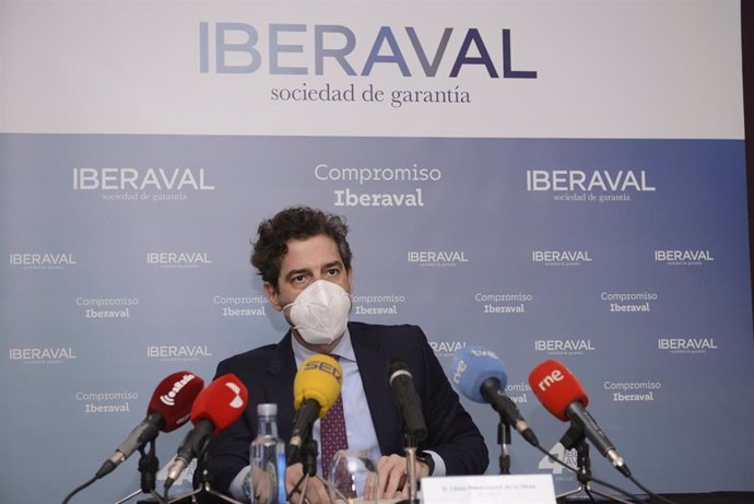 El presidente de Iberaval, César Pontvianne, presenta los datos del ejercicio 2021
