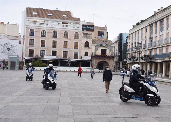 La Policía Local de Ciudad Real incorpora tres nuevas motocicletas con equipo de grabación de imágenes permanente, geolocalización.