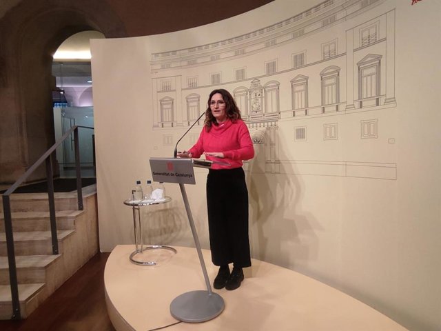 La consellera de la Presidència de la Generalitat, Laura Vilagrà
