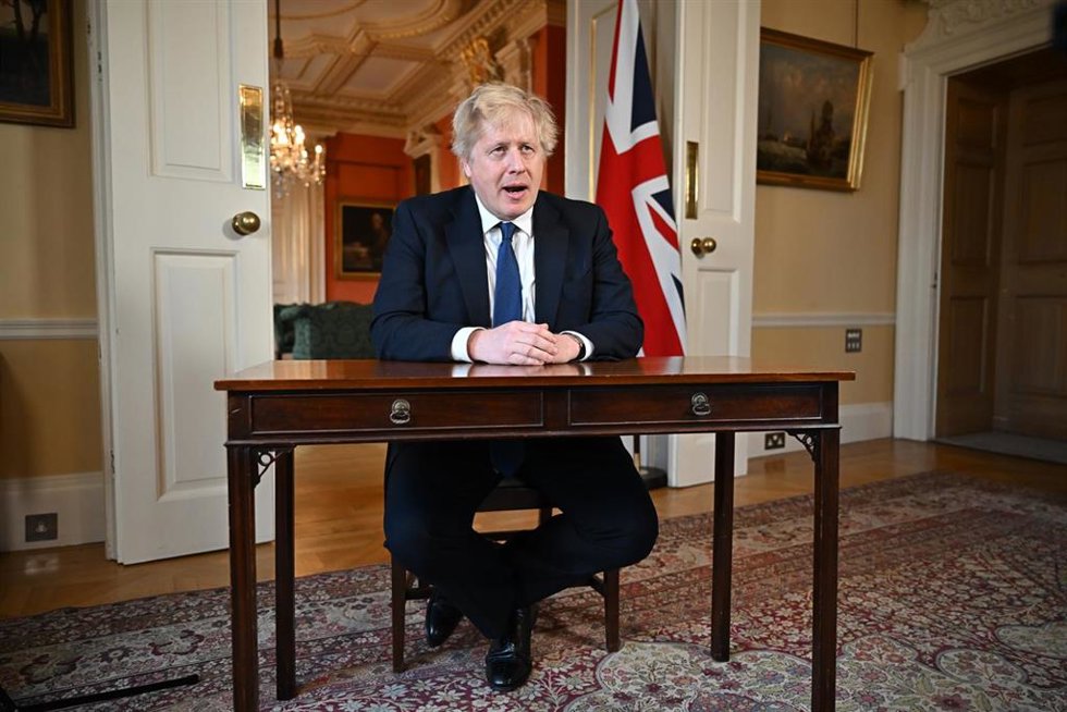 Boris Johnson, primer ministro de Reino Unido.