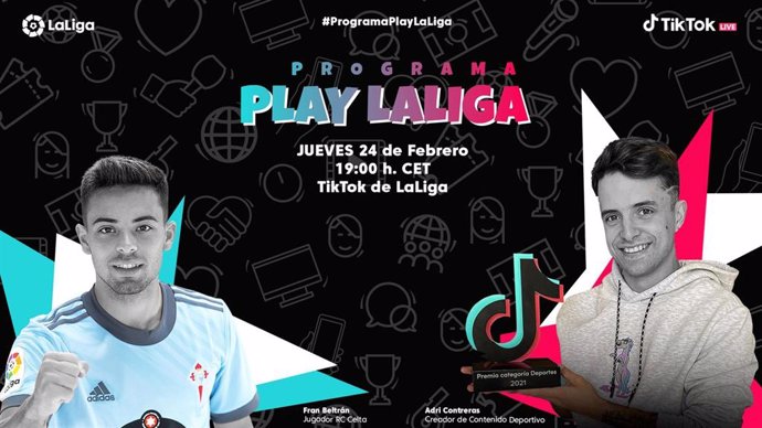 LaLiga, primera liga europea en tener un programa propio en TikTok.