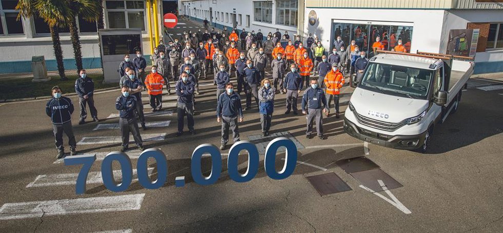 Archivo - IVECO produce su 700.000 Daily en su planta de Valladolid.