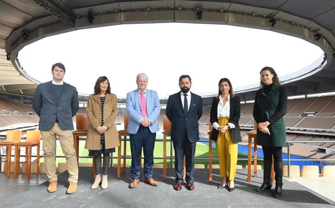 Presentación de la nueva imagen corporativa del Estadio La Cartuja.