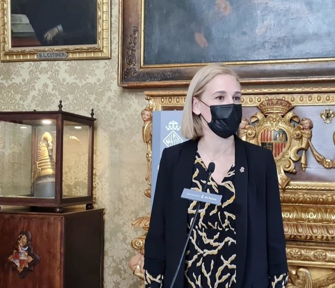 La portavoz de Ciudadanos en el Ayuntamiento de Palma, Eva Pomar.