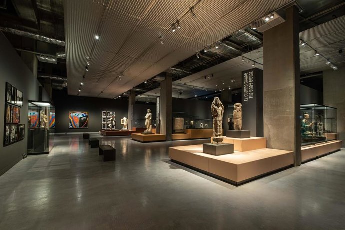 Una de las exposiciones que se pueden ver en el centro cultural del CaixaForum