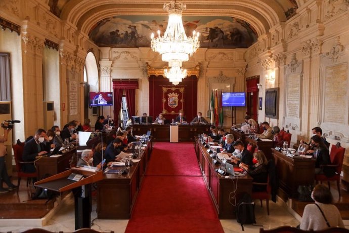 Pleno el Ayuntamiento de Málaga