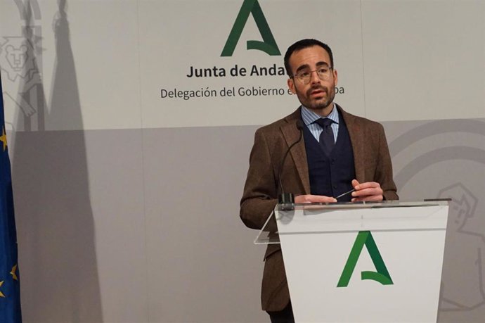 Ángel Herrador, durante la presentación.