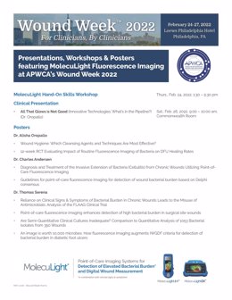 Latest Clinical Evidence Presented at APWCAs Wound Week 2022 Illustrates