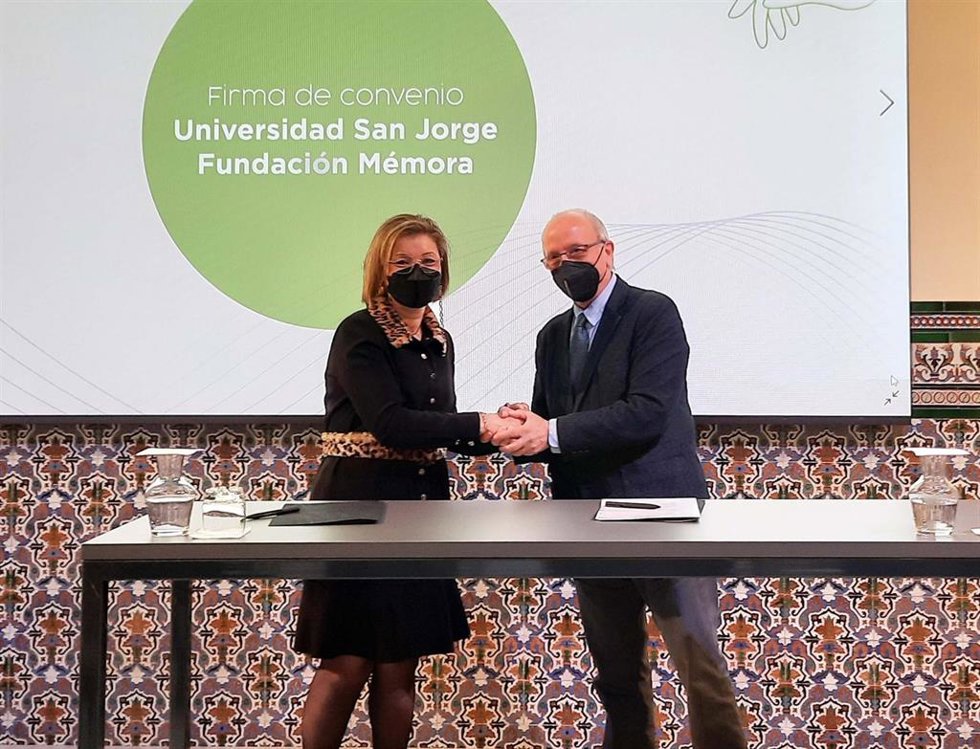 La Universidad San Jorge y Fundación Mémora colaborarán para estudiar sobre la soledad no deseada