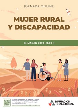 La DPZ se suma a la conmemoración del 8-M con una jornada online sobre mujer rural y discapacidad.