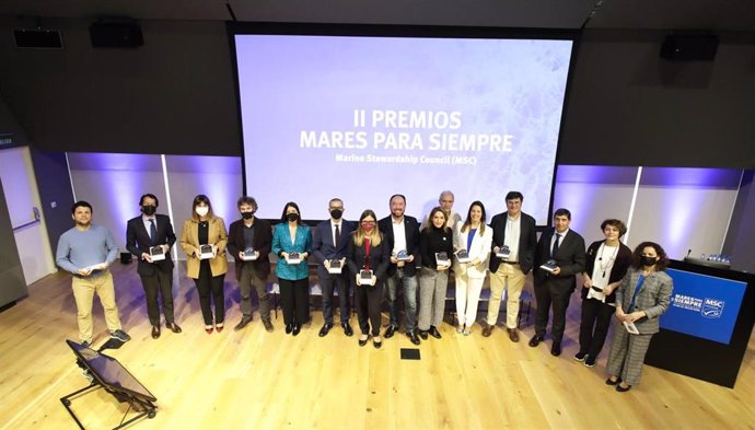 Entrega de los II Premios Mares Para Siempre de MSC