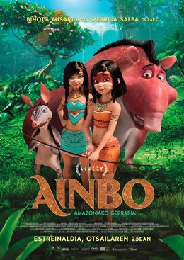 Cartel de la película 'Ainbo: Amazoniako gerraria'