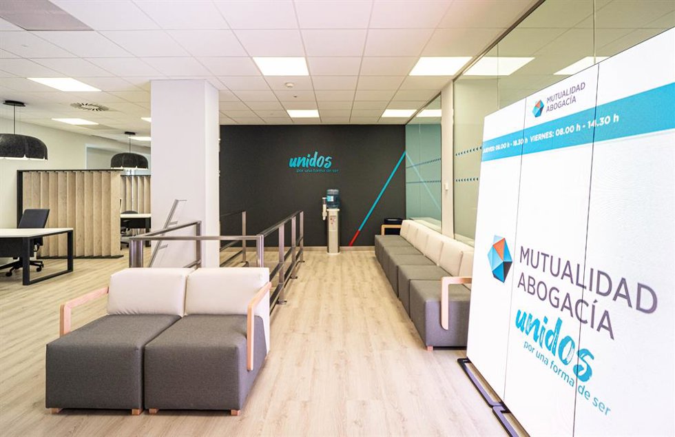 'Espacio Mutualidad', la nueva oficina de atención al mutualista de Mutualidad de la Abogacía en Madrid.