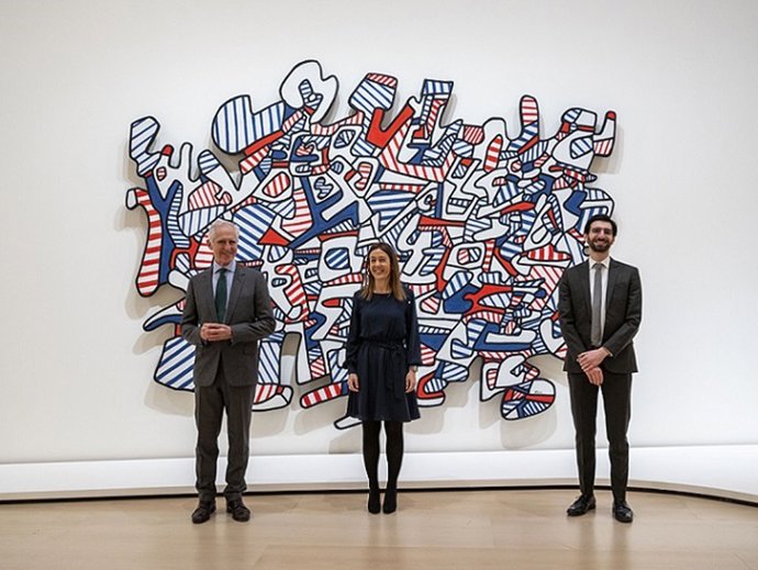 Presentación de la exposición "Jean Dubuffet: ferviente celebración",