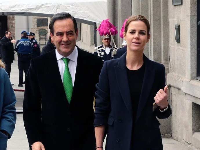 AMELIA BONO JUNTO A SU PADRE, JOSÉ BONO