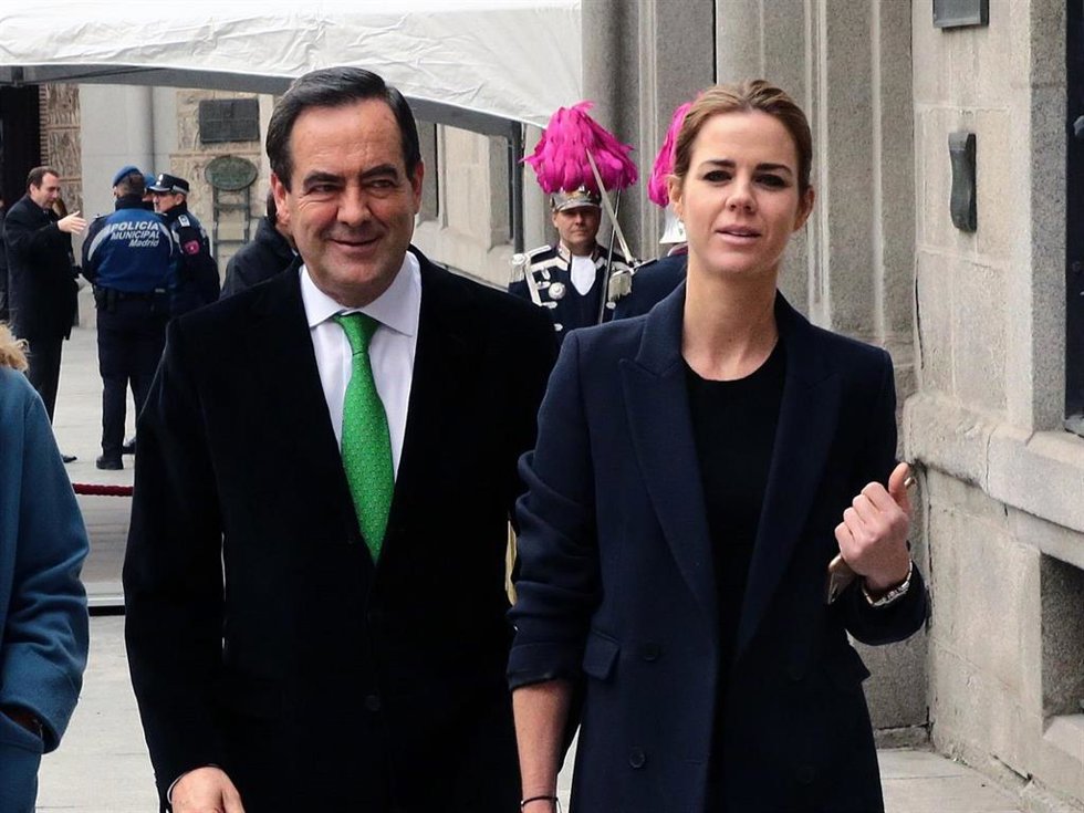 AMELIA BONO JUNTO A SU PADRE, JOSÉ BONO