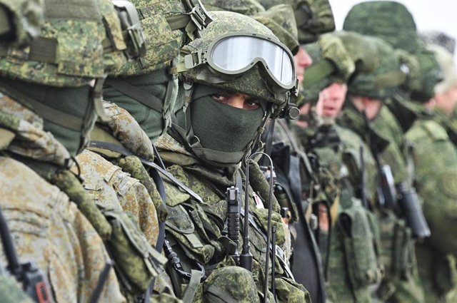 Personal militar ruso en operaciones conjuntas en Bielorrusia (archivo).